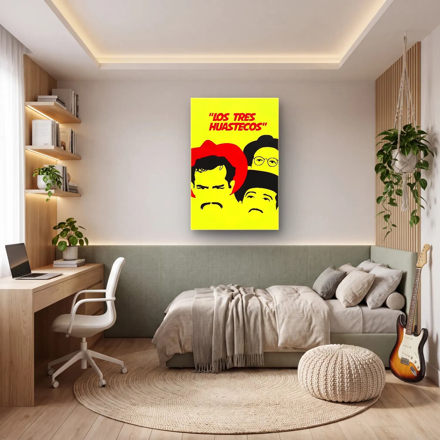 Vintage Poster Dini Sahne No. 6 cam tablo — genç odasında