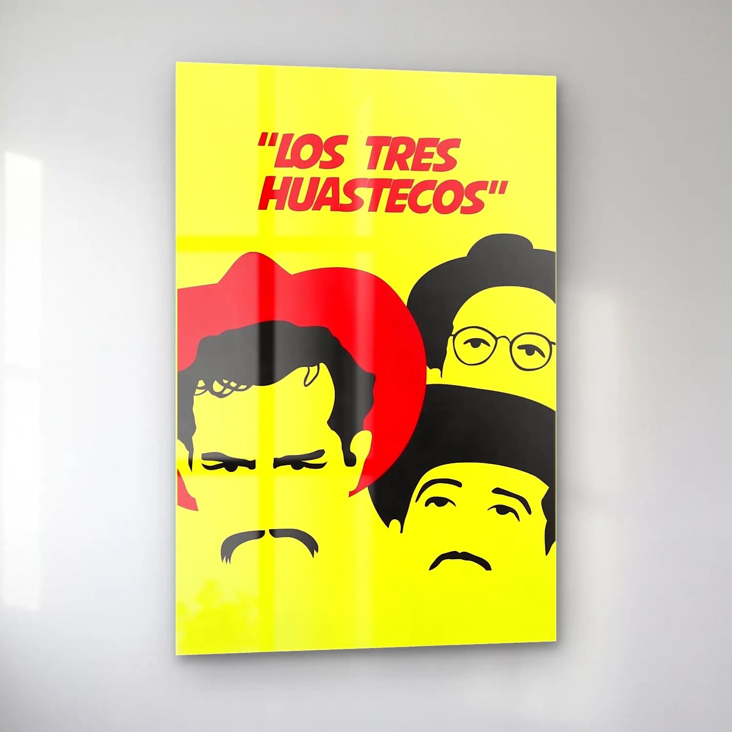 Vintage Poster Dini Sahne No. 6 cam tablo — sol açıdan görünüm