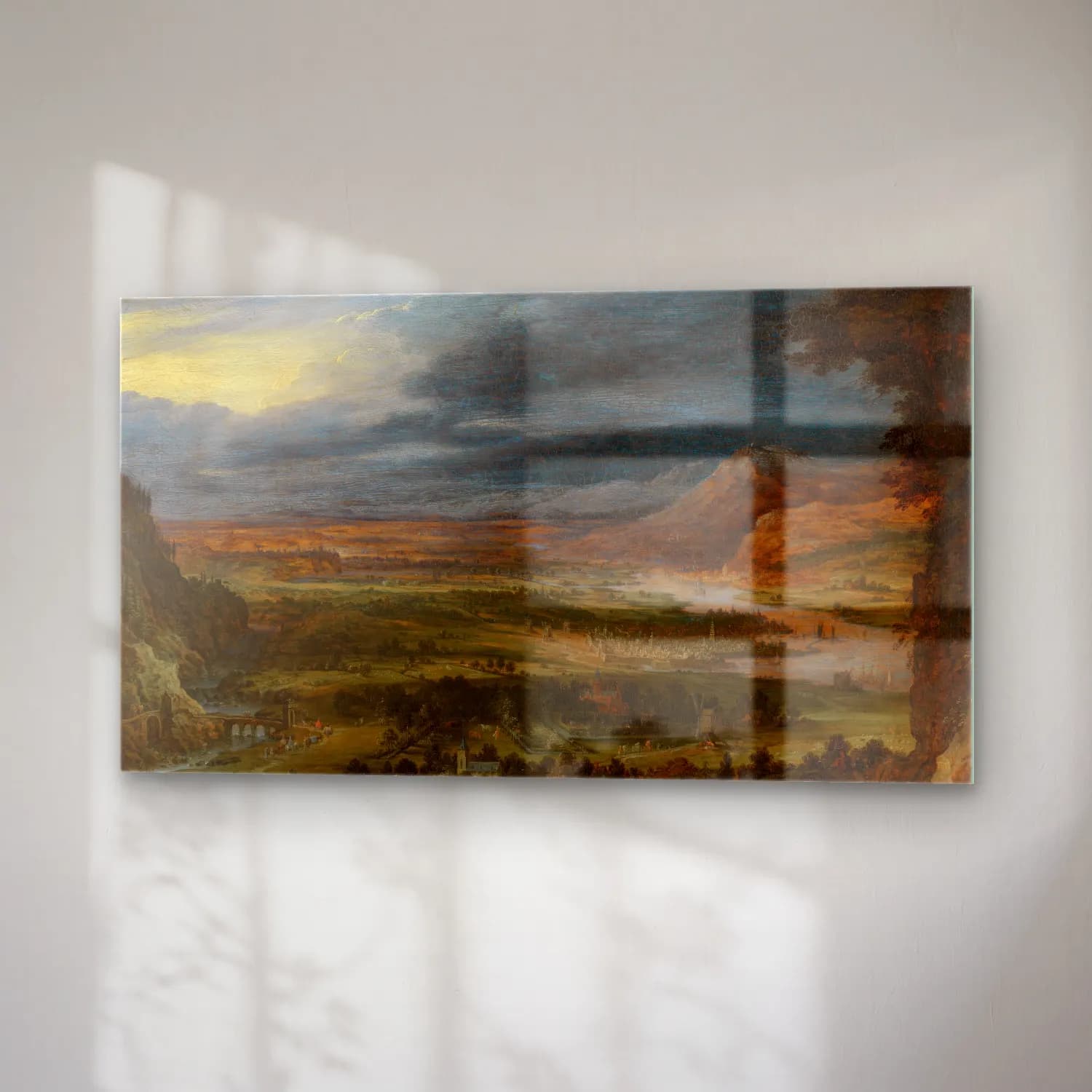 Jan Brueghel The Elder – Landscape cam tablo — sağ açıdan görünüm