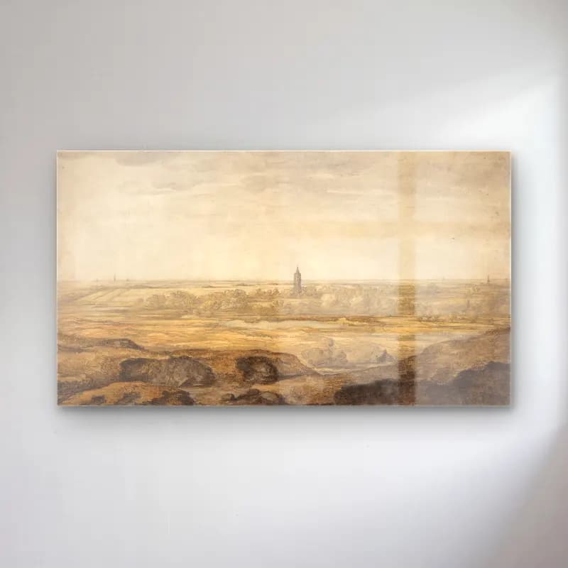 Aelbert Cuyp – Landscape cam tablo — Aelbert Cuyp – Landscape — suluboya katedral