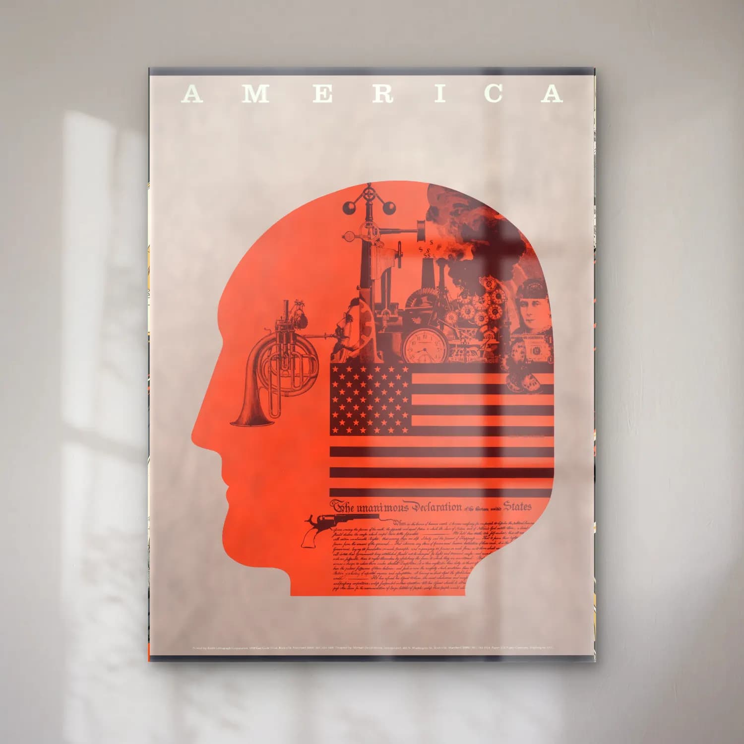 Vintage Poster Erkek Portresi No. 31 cam tablo — Vintage Poster Erkek Portresi No. 31 — vintage poster erkek portresi