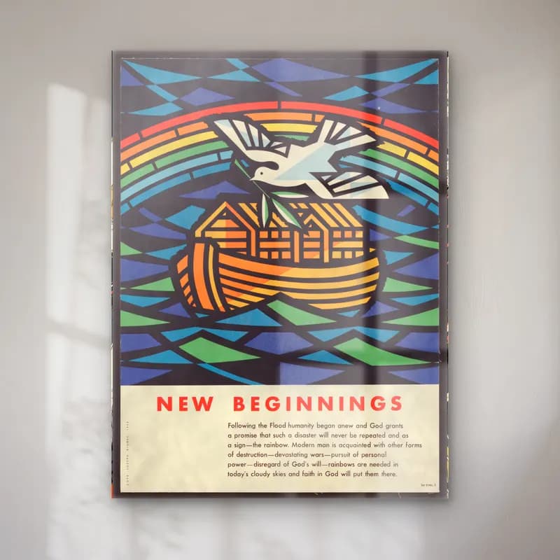 Vintage Poster Katedral No. 15 cam tablo — Vintage Poster Katedral No. 15 — vintage poster katedral
