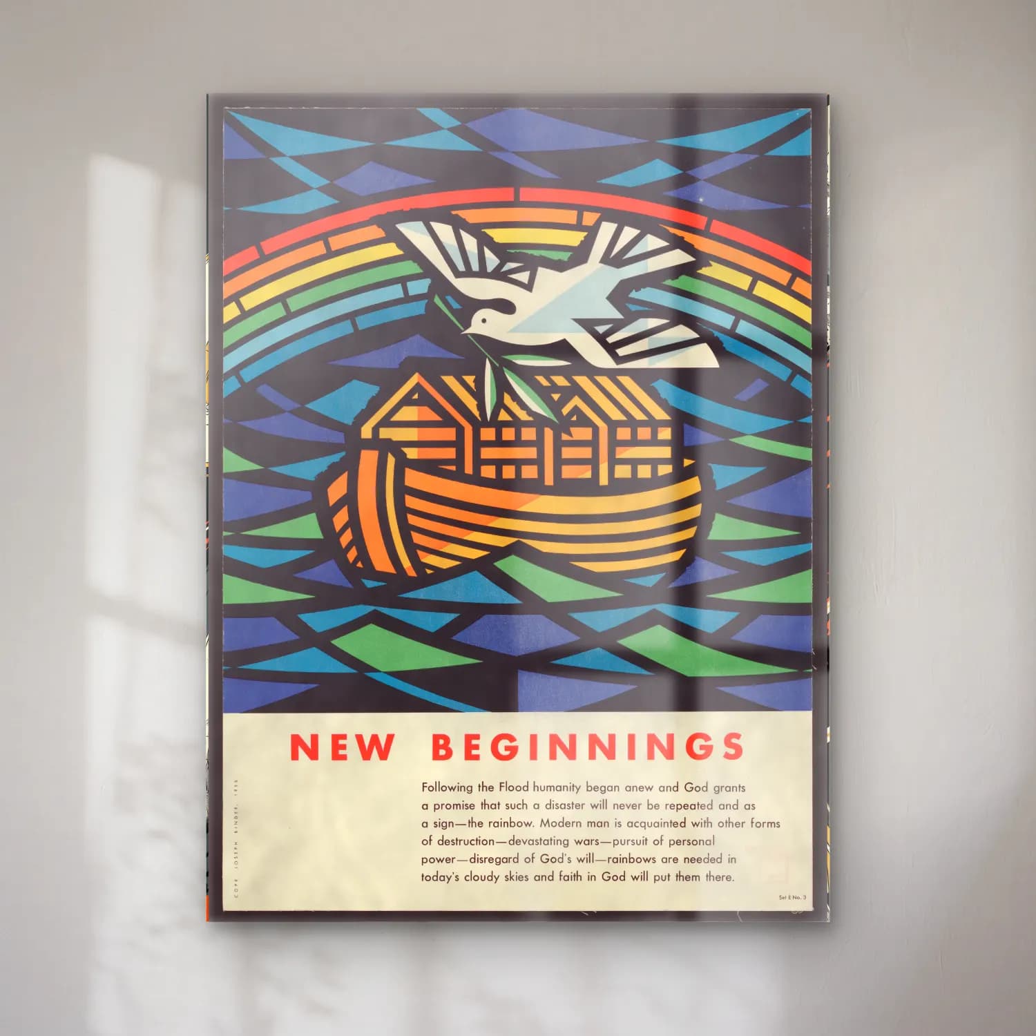 Vintage Poster Katedral No. 15 cam tablo — Vintage Poster Katedral No. 15 — vintage poster katedral