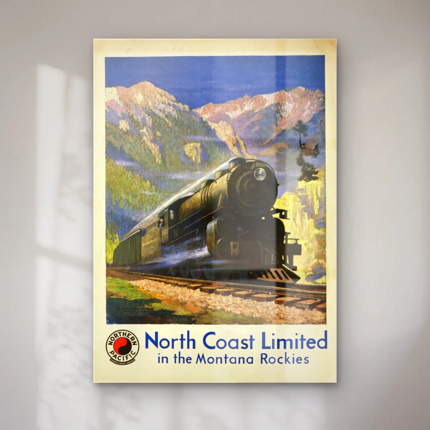 Vintage Poster Tren No. 7 cam tablo — Vintage Poster Tren No. 7 — vintage poster tren