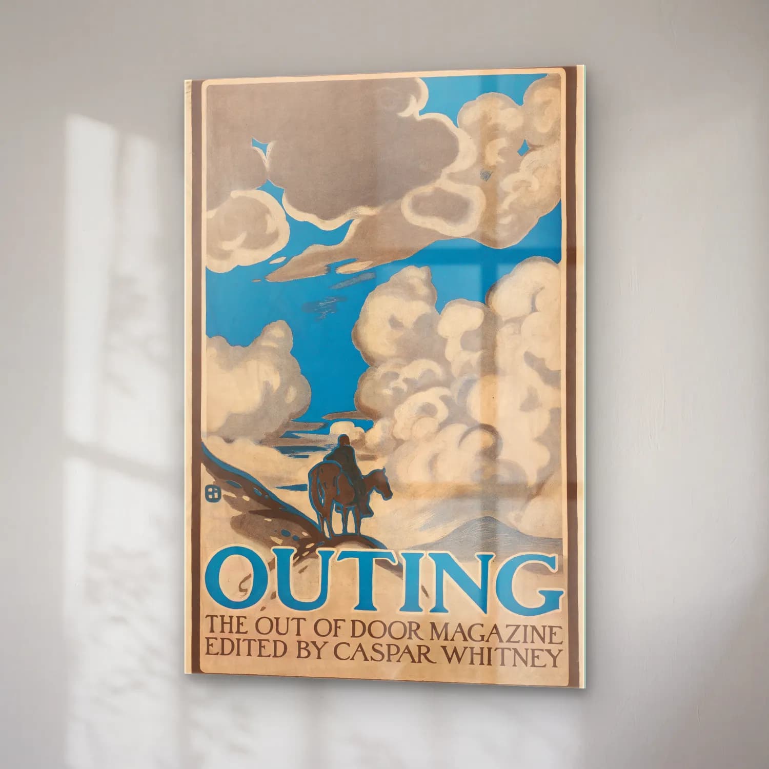Caspar Whitney – Outing, the out of door magazine, edited cam tablo — sağ açıdan görünüm