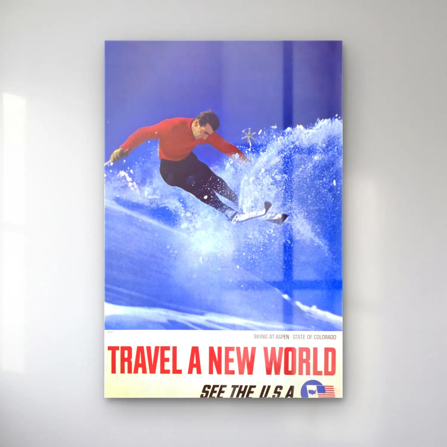 Vintage Poster Kayak No. 10 cam tablo — Vintage Poster Kayak No. 10 — vintage poster kayak
