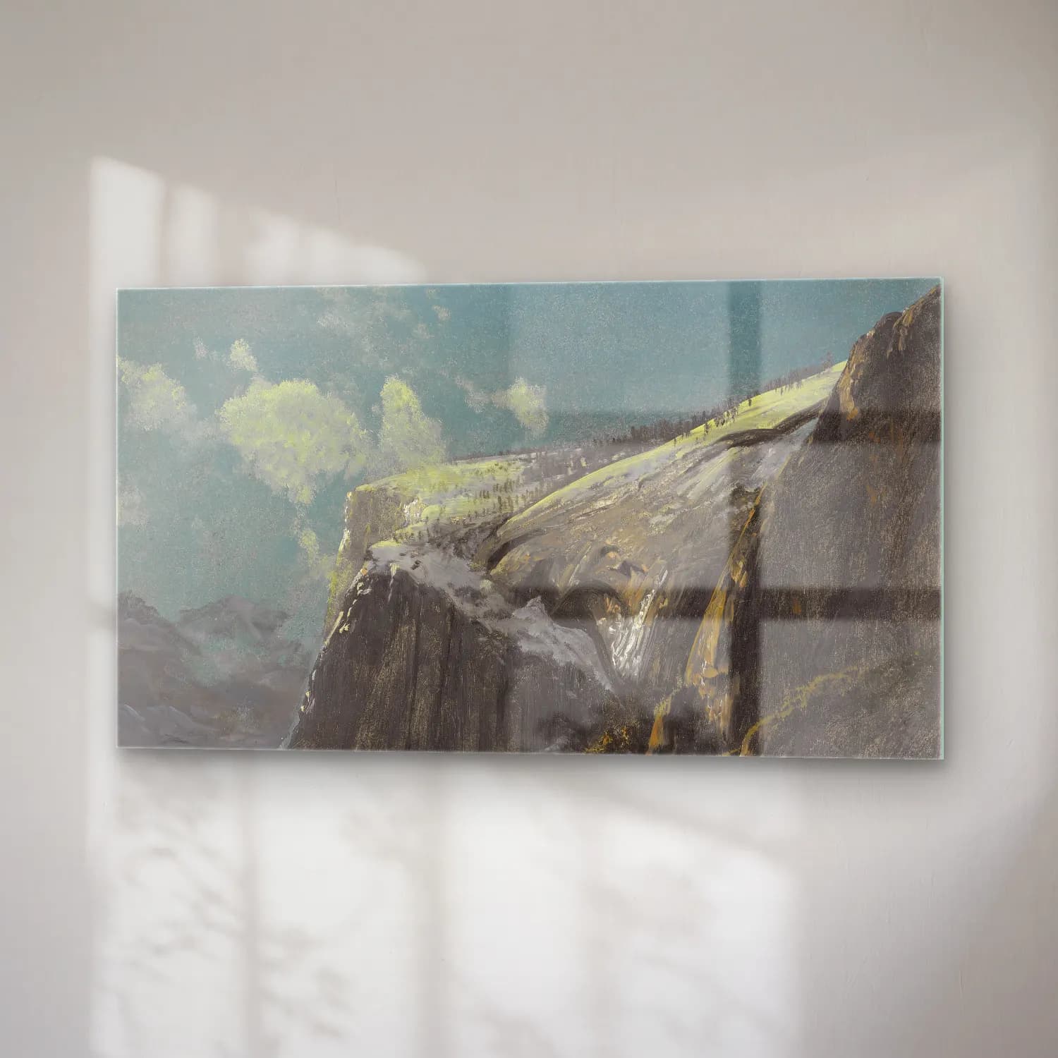 Albert Bierstadt – Above the timberline cam tablo — sağ açıdan görünüm