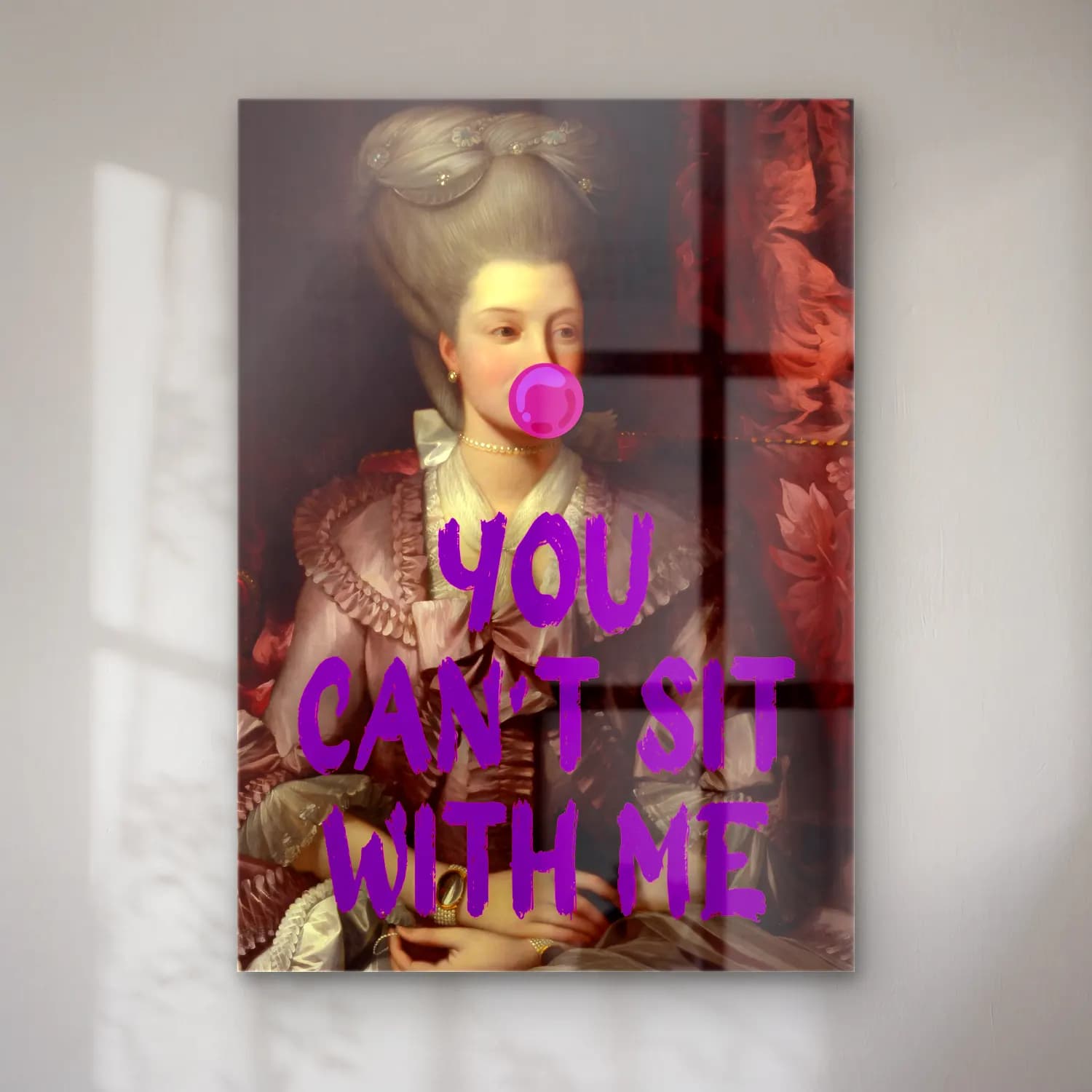 Pastel Kadın Portresi No. 19 cam tablo — Pastel Kadın Portresi No. 19 — pastel kadın portresi