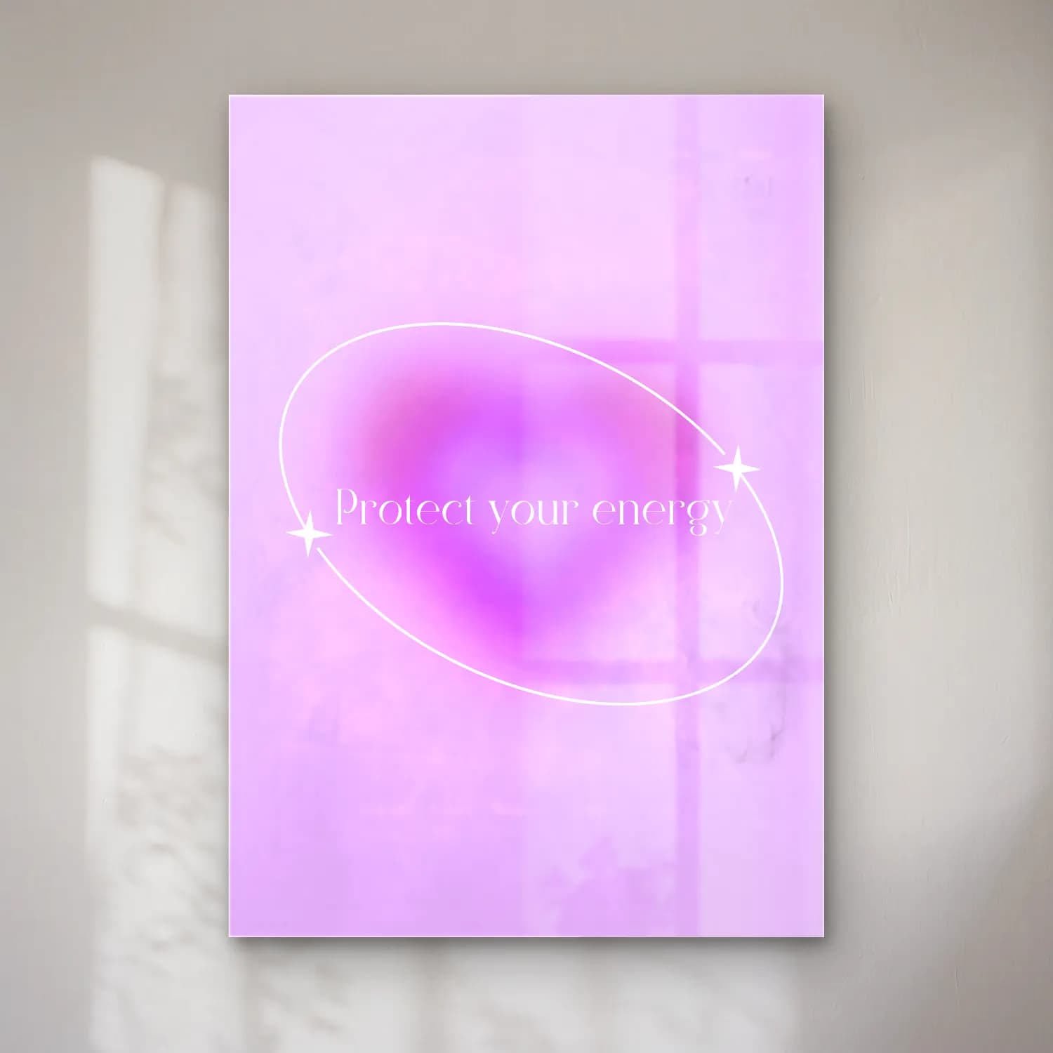 Pastel Söz Posteri No. 16 cam tablo — Pastel Söz Posteri No. 16 — pastel söz posteri