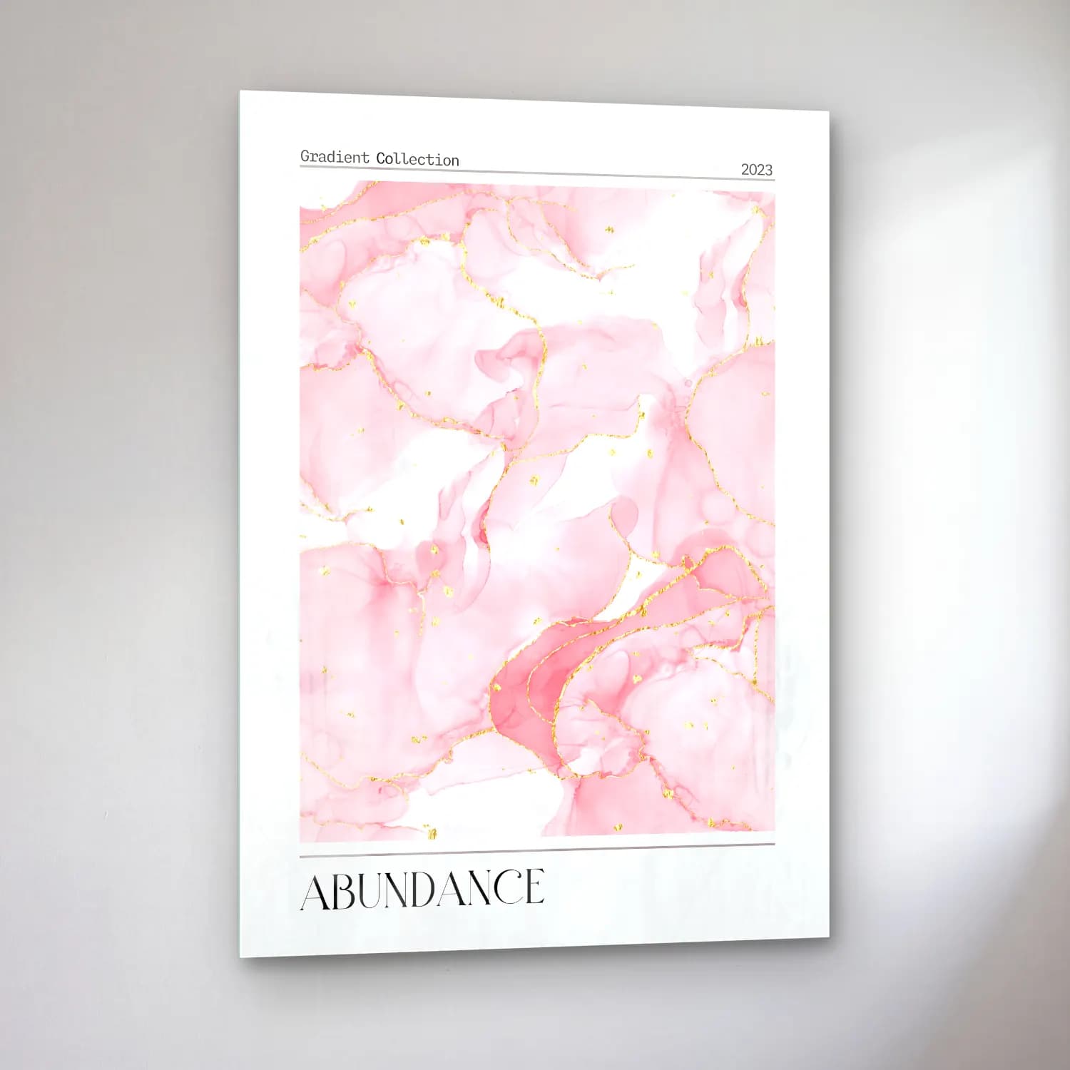 Pastel Pembe Şakayıklar No. 4 cam tablo — sol açıdan görünüm