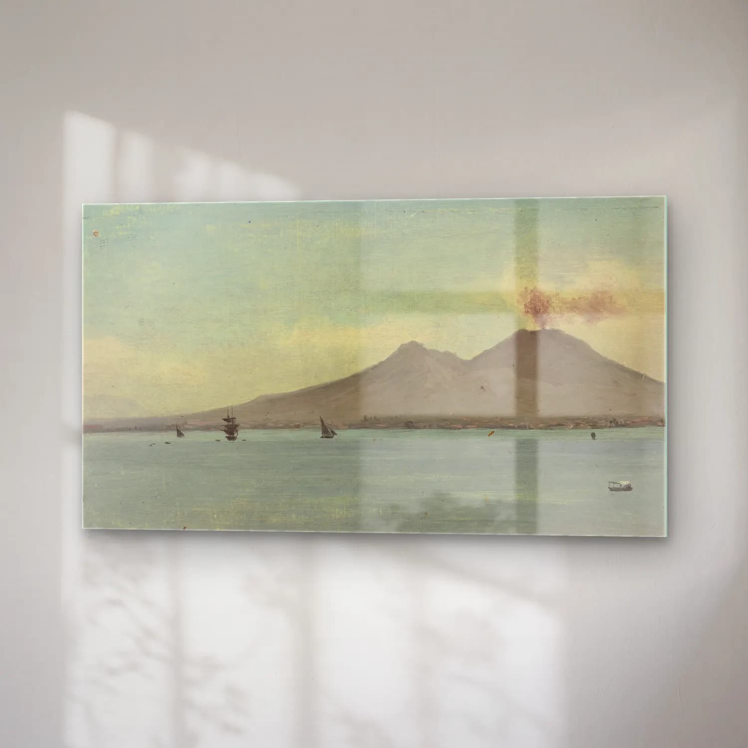 Albert Bierstadt – Vesuvius cam tablo — sağ açıdan görünüm