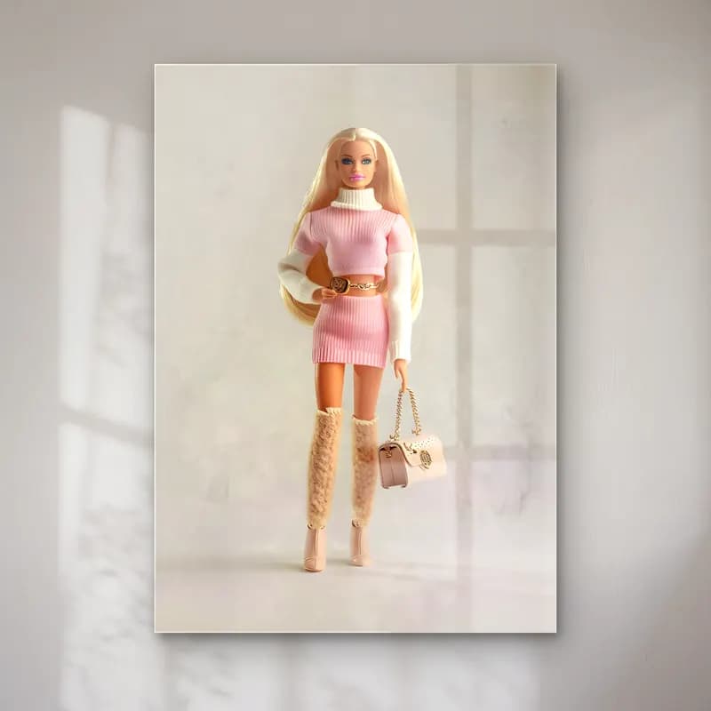 Pastel Moda İllüstrasyonu No. 2 cam tablo — Pastel Moda İllüstrasyonu No. 2 — pastel moda i̇llüstrasyonu