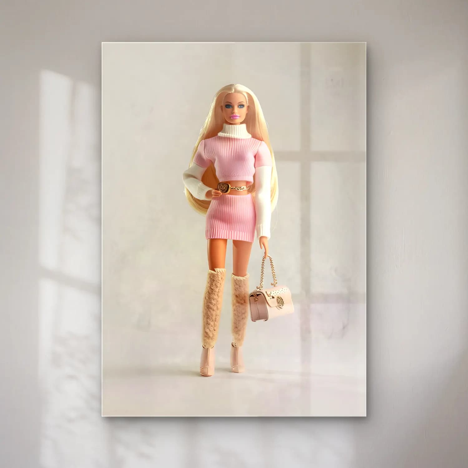 Pastel Moda İllüstrasyonu No. 2 cam tablo — Pastel Moda İllüstrasyonu No. 2 — pastel moda i̇llüstrasyonu
