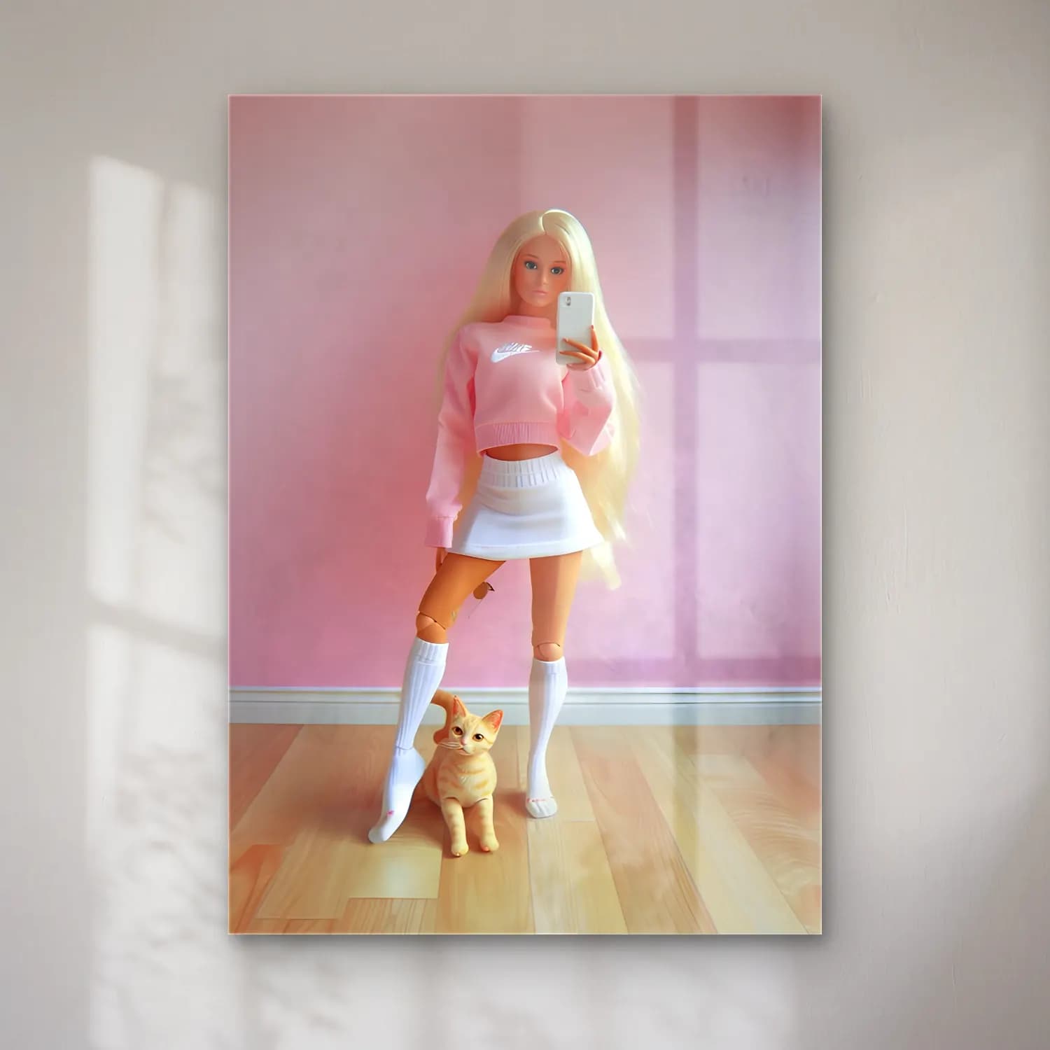 Pastel Moda İllüstrasyonu No. 4 cam tablo — Pastel Moda İllüstrasyonu No. 4 — pastel moda i̇llüstrasyonu