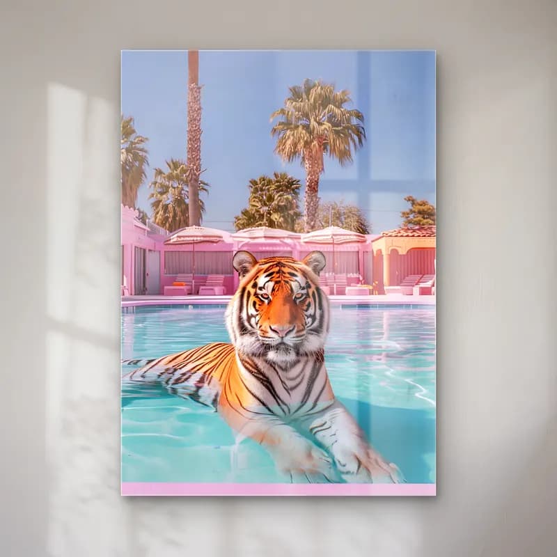 Pastel Kaplan No. 13 cam tablo — Pastel Kaplan No. 13 — pastel kaplan