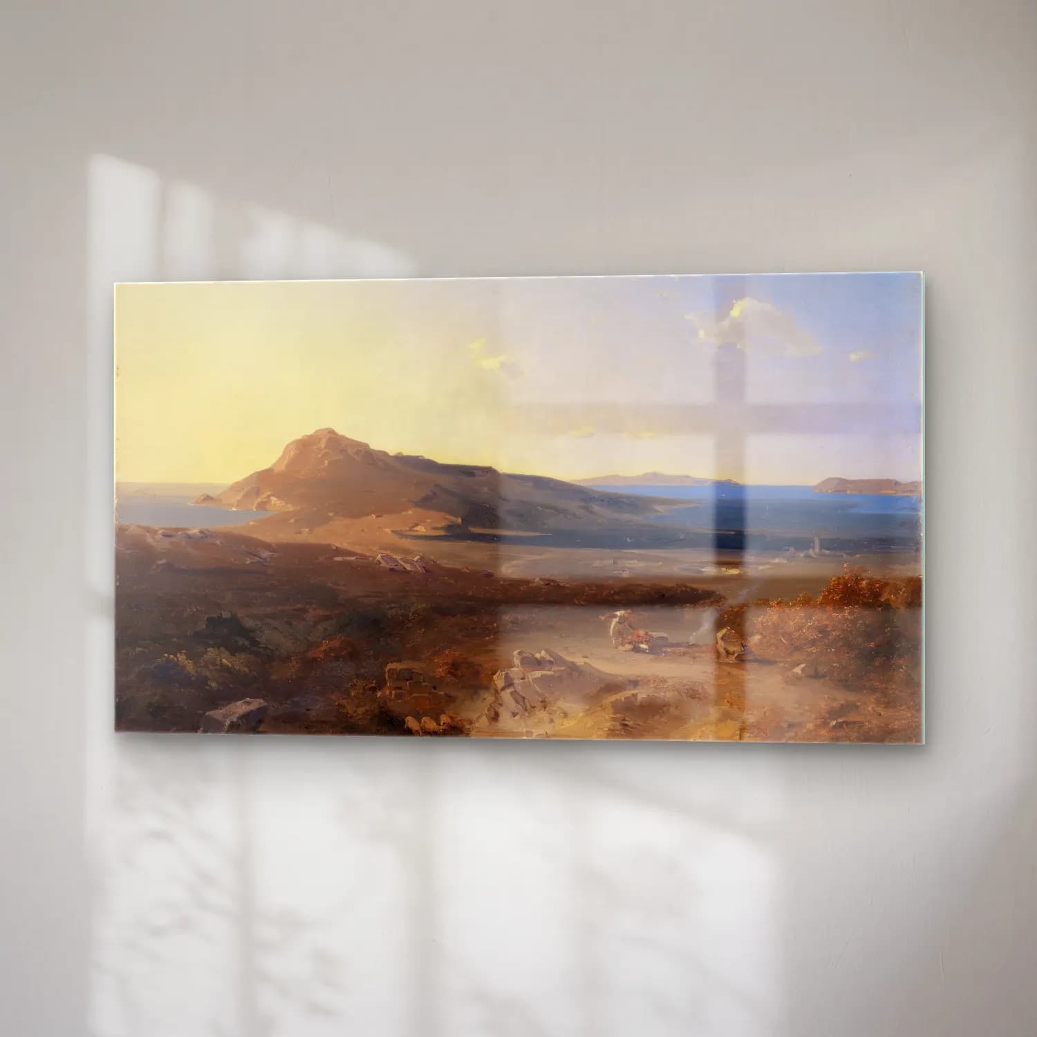 Carl Rottmann – Die Insel Delos cam tablo — sağ açıdan görünüm