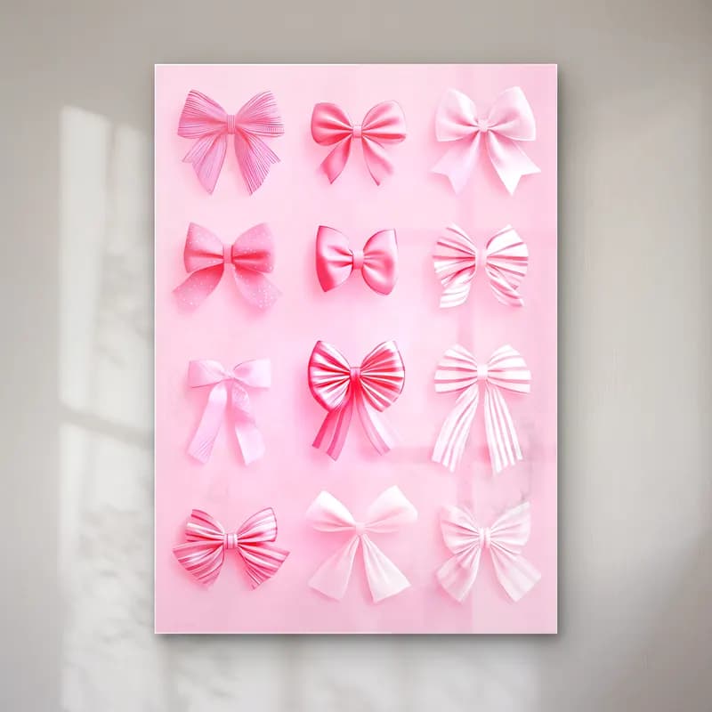 Pastel Fiyonk No. 3 cam tablo — Pastel Fiyonk No. 3 — pastel fiyonk