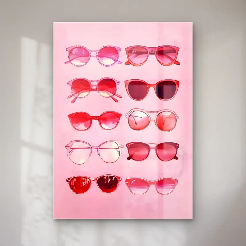 Pastel Güller No. 6 cam tablo — Pastel Güller No. 6 — pastel güller