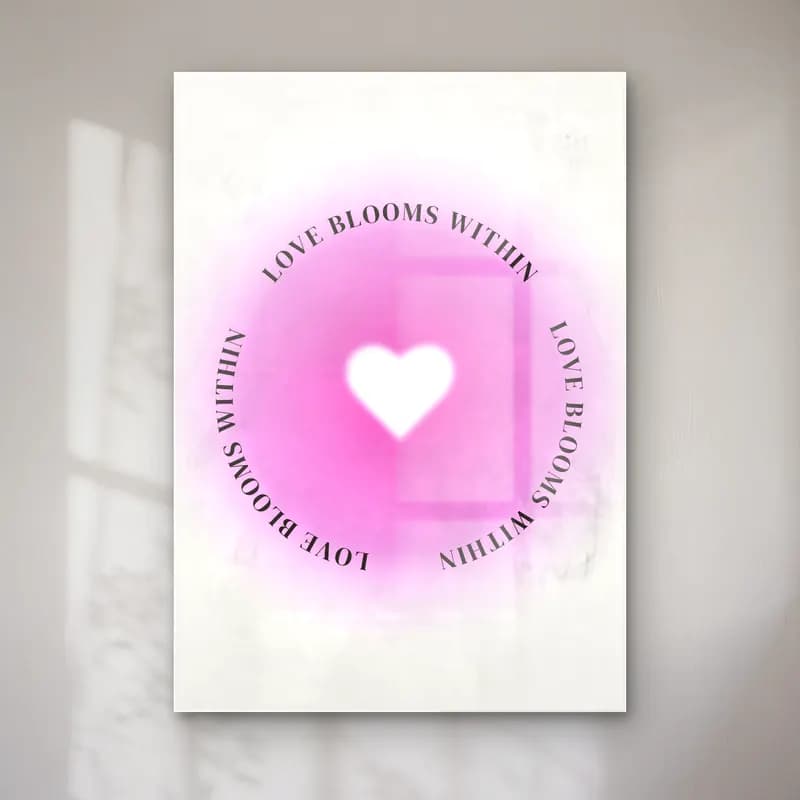 Pastel Söz Posteri No. 37 cam tablo — Pastel Söz Posteri No. 37 — pastel söz posteri