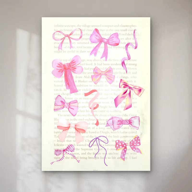 Pastel Fiyonk No. 23 cam tablo — Pastel Fiyonk No. 23 — pastel fiyonk
