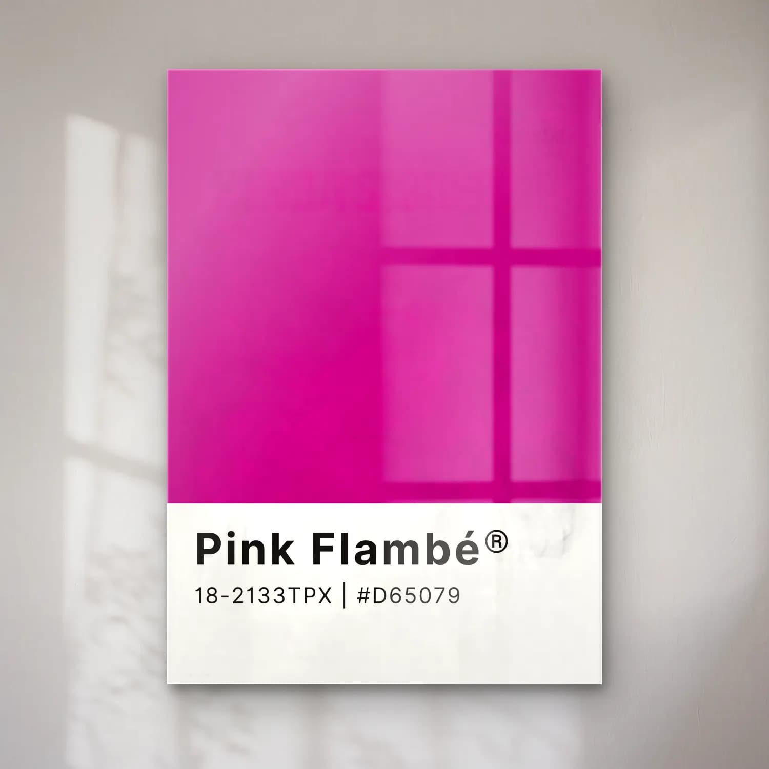 Pastel Flamingo No. 2 cam tablo — Pastel Flamingo No. 2 — pastel flamingo