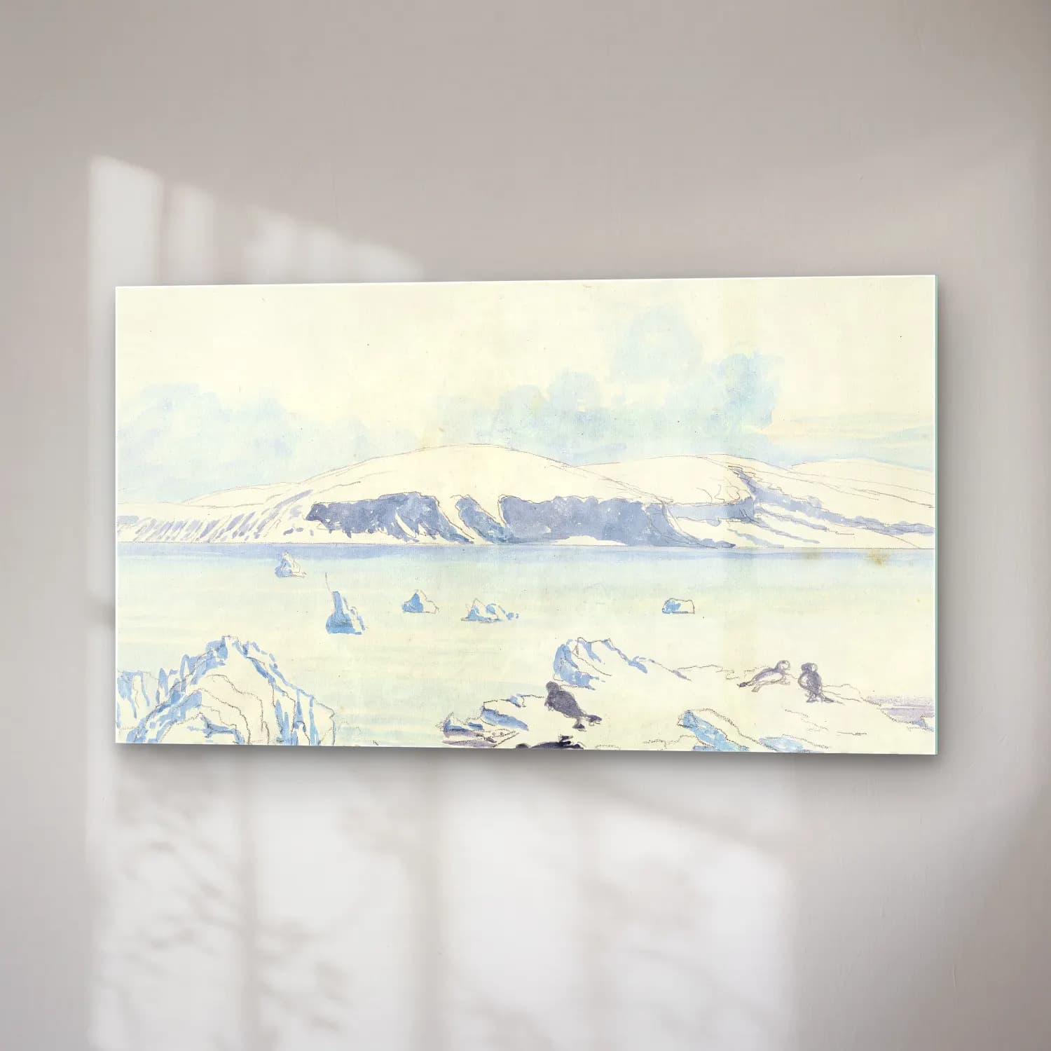 Charles Hamilton Smith – Mount Haddington & Cape Gage cam tablo — sağ açıdan görünüm