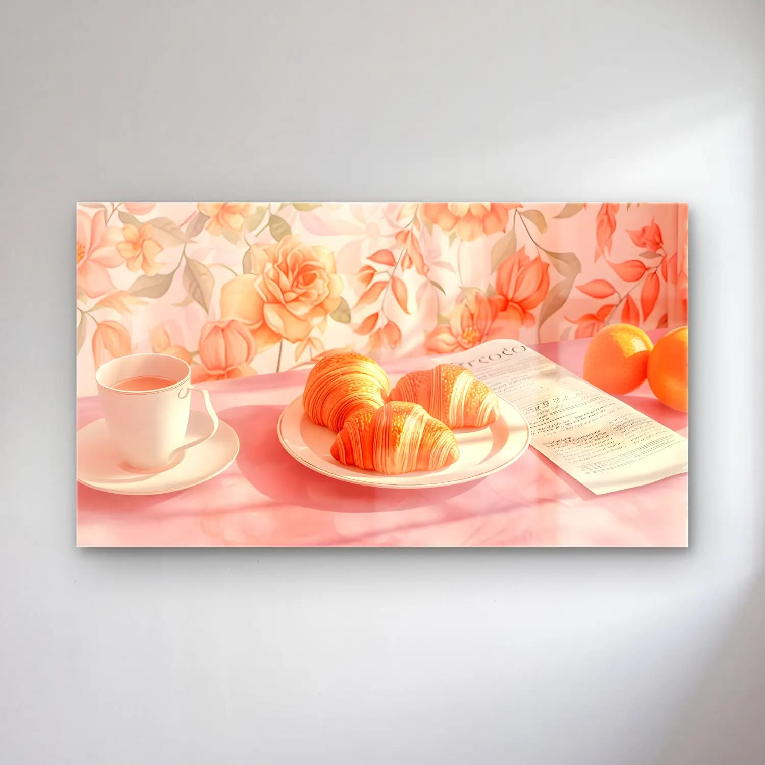 Pastel Ekmek ve Pastalar No. 2 cam tablo — Pastel Ekmek ve Pastalar No. 2 — pastel ekmek ve pastalar