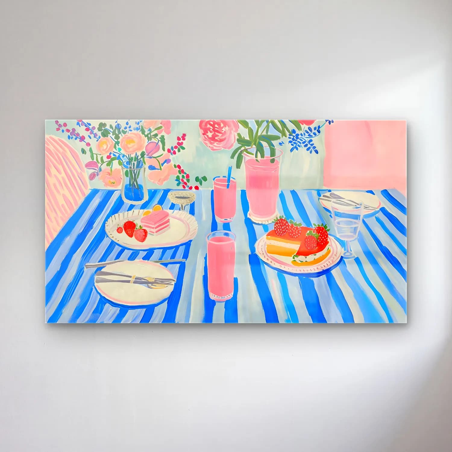 Pastel Tatlılar No. 10 cam tablo — Pastel Tatlılar No. 10 — pastel tatlılar