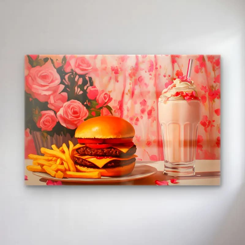 Pastel Tatlılar No. 11 cam tablo — Pastel Tatlılar No. 11 — pastel tatlılar