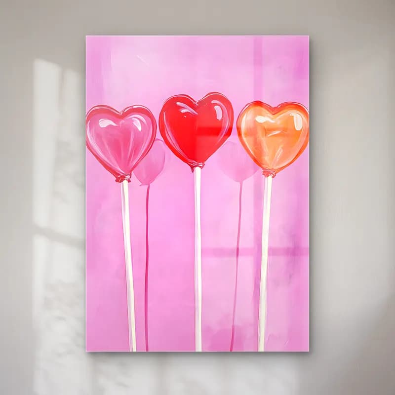 Pop Art Dondurma cam tablo — Pop Art Dondurma — pop art dondurma