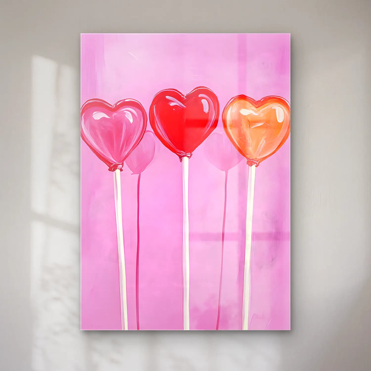 Pop Art Dondurma cam tablo — Pop Art Dondurma — pop art dondurma