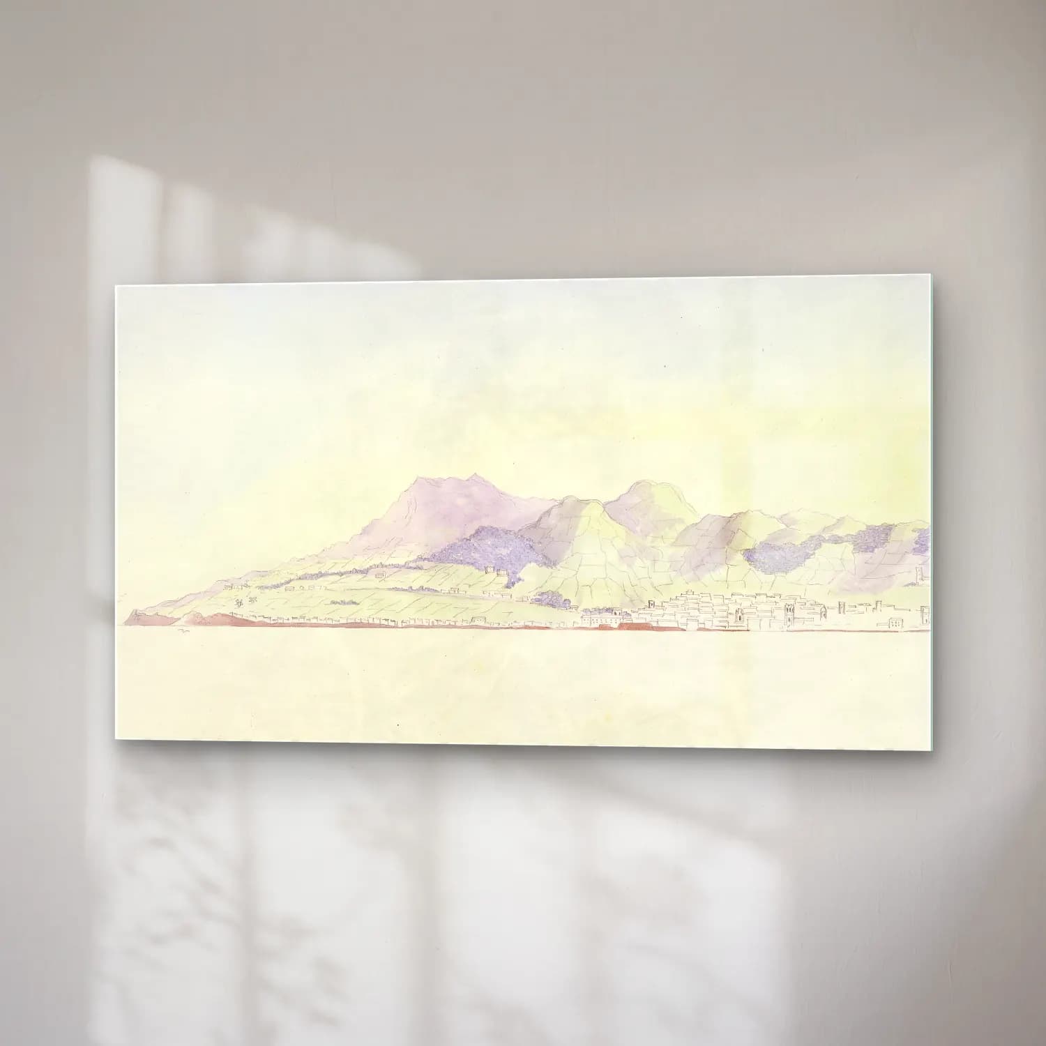 Charles Hamilton Smith – Punta del Gada from the Anchorage Azores cam tablo — sağ açıdan görünüm