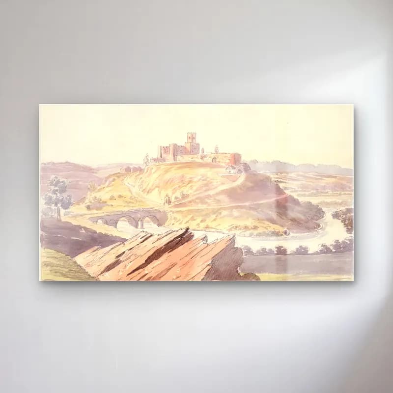 Charles Hamilton Smith – Sabugal cam tablo — Charles Hamilton Smith – Sabugal — vintage şato