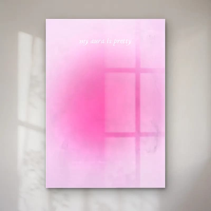Pastel Renk Alanları No. 53 cam tablo — Pastel Renk Alanları No. 53 — pastel renk alanları