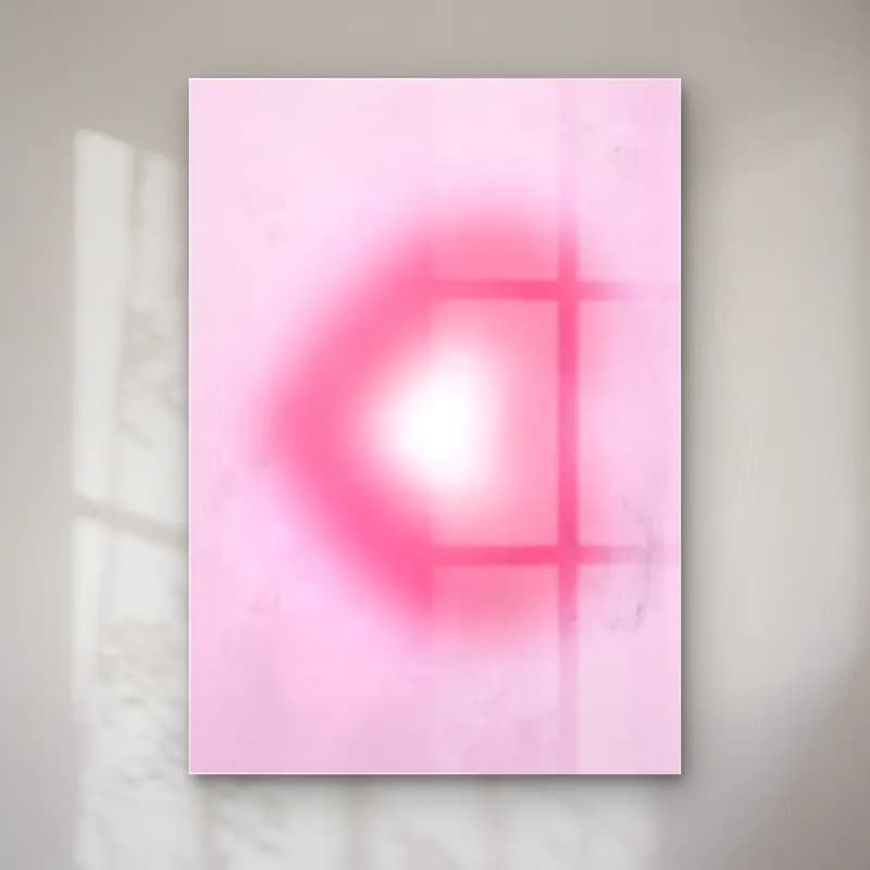 MAXIMALIST ECLECTIC – Karpuz cam tablo — MAXIMALIST ECLECTIC – Karpuz — pastel karpuz
