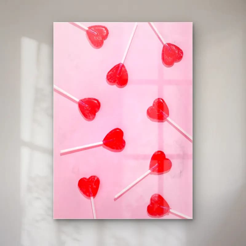 Pastel Kirazlar No. 13 cam tablo — Pastel Kirazlar No. 13 — pastel kirazlar