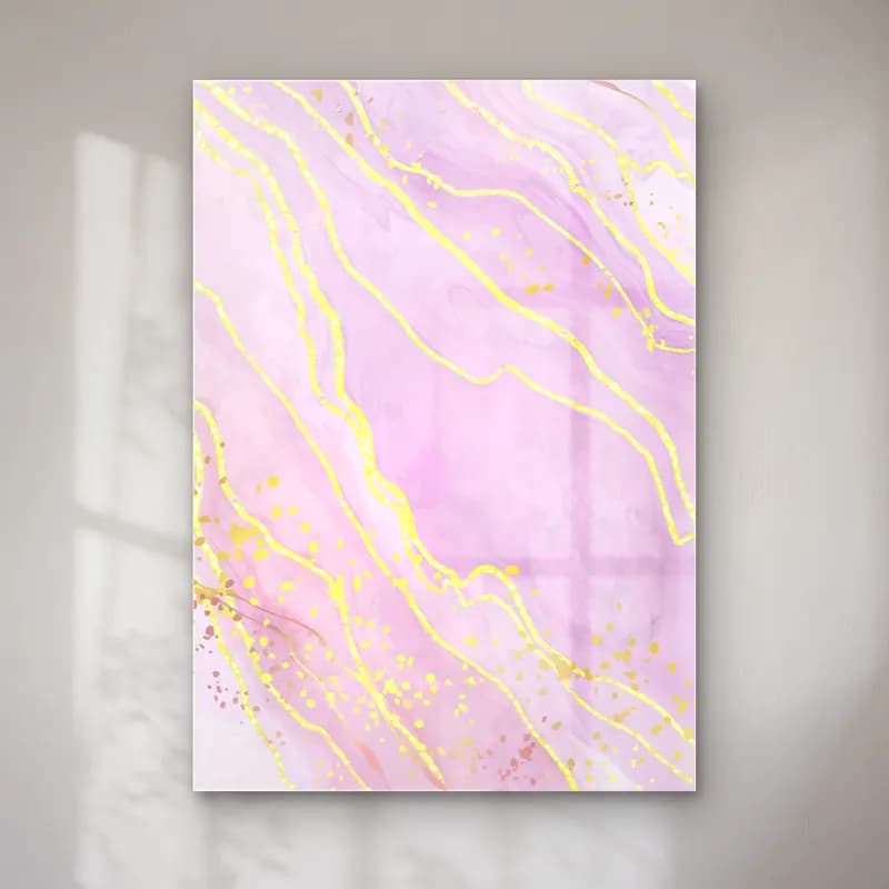 Pastel Mermer Doku No. 23 cam tablo — Pastel Mermer Doku No. 23 — pastel mermer doku