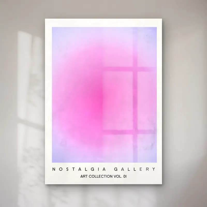 Pastel Renk Alanları No. 55 cam tablo — Pastel Renk Alanları No. 55 — pastel renk alanları