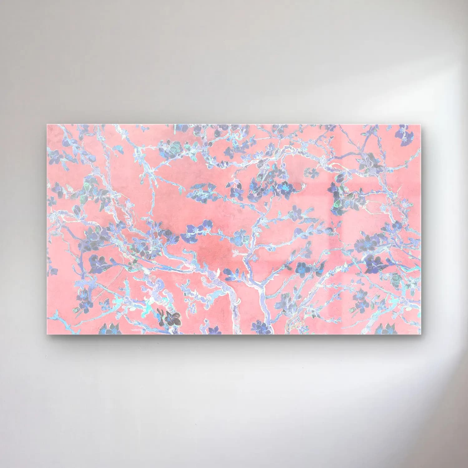 Pastel Kiraz Çiçekleri No. 17 cam tablo — Pastel Kiraz Çiçekleri No. 17 — pastel kiraz çiçekleri