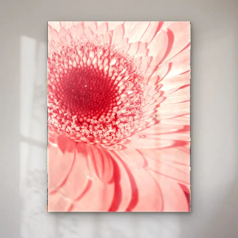 Pastel Çiçek Deseni No. 204 cam tablo — Pastel Çiçek Deseni No. 204 — pastel çiçek deseni