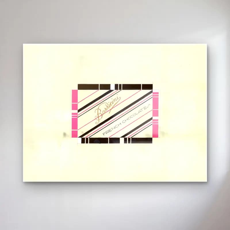Vintage Poster Tatlılar No. 5 cam tablo — Vintage Poster Tatlılar No. 5 — vintage poster tatlılar