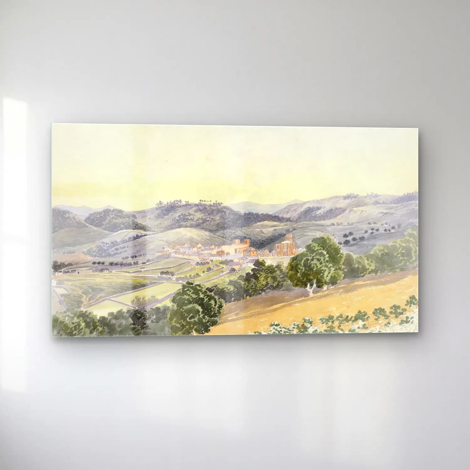 Charles Hamilton Smith – Torre Moncorvo in Tra los Montes cam tablo — sol açıdan görünüm