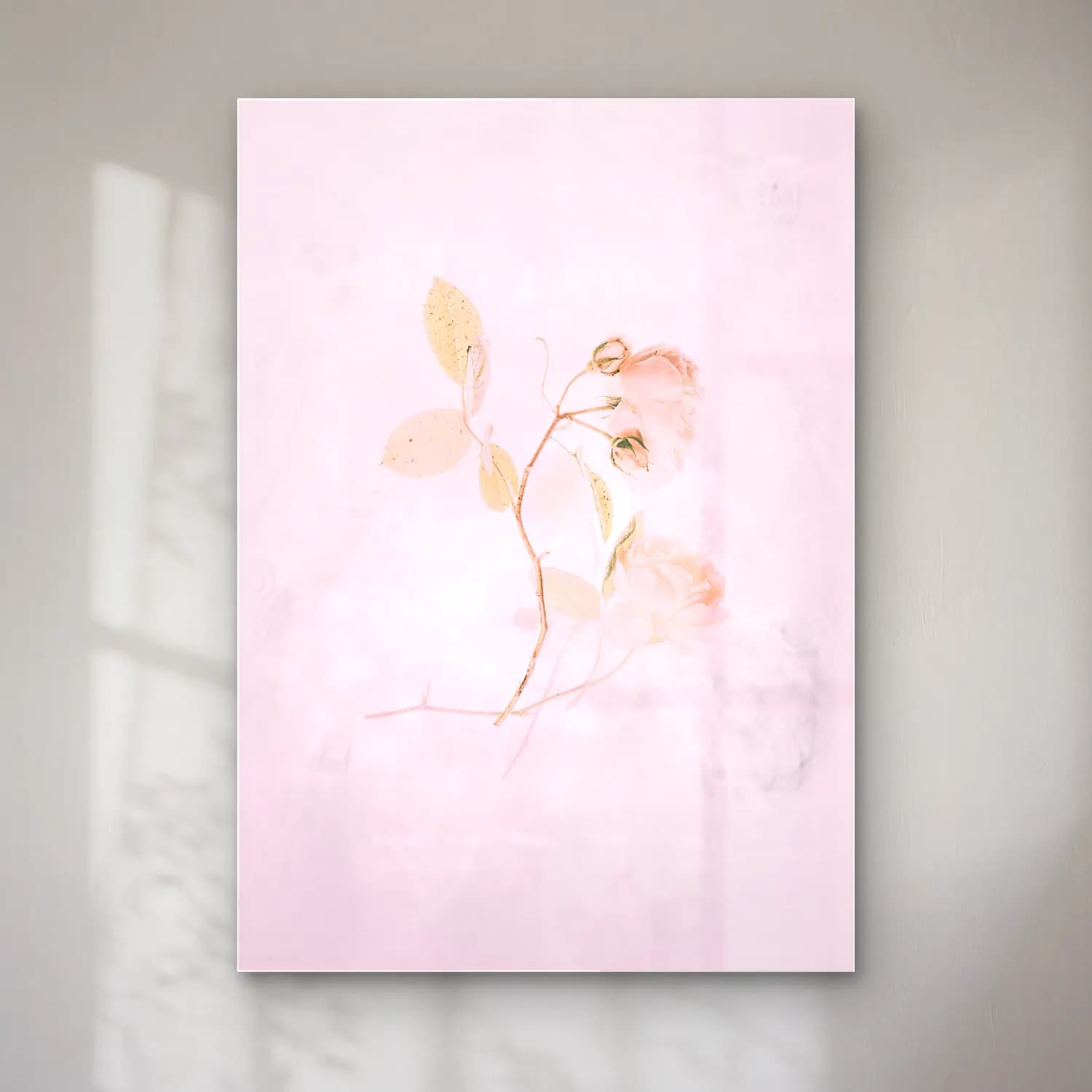 Pastel Güller No. 10 cam tablo — Pastel Güller No. 10 — pastel güller