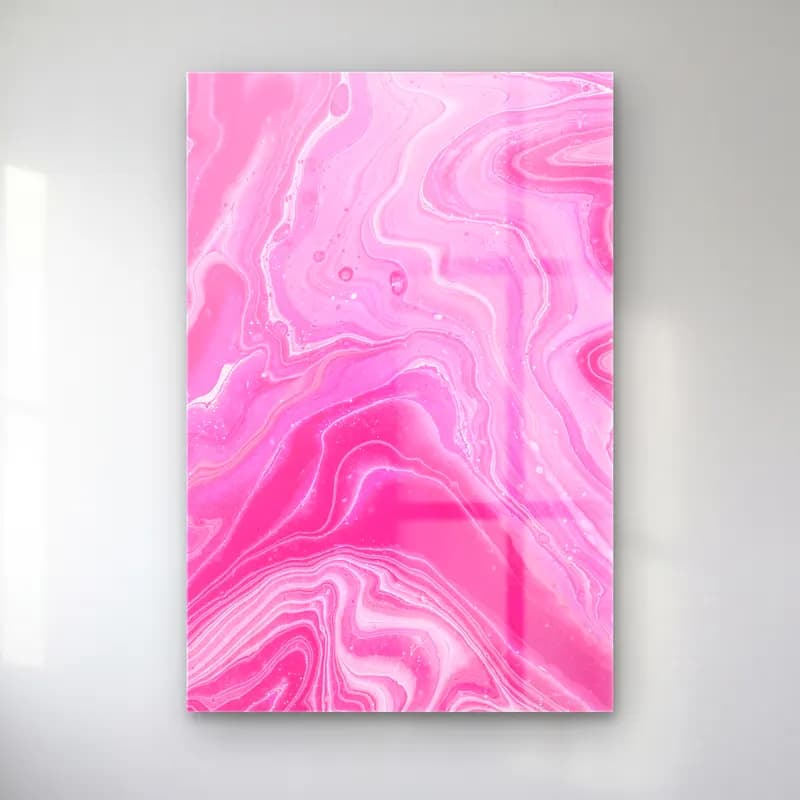 Pastel Mermer Doku No. 24 cam tablo — Pastel Mermer Doku No. 24 — pastel mermer doku