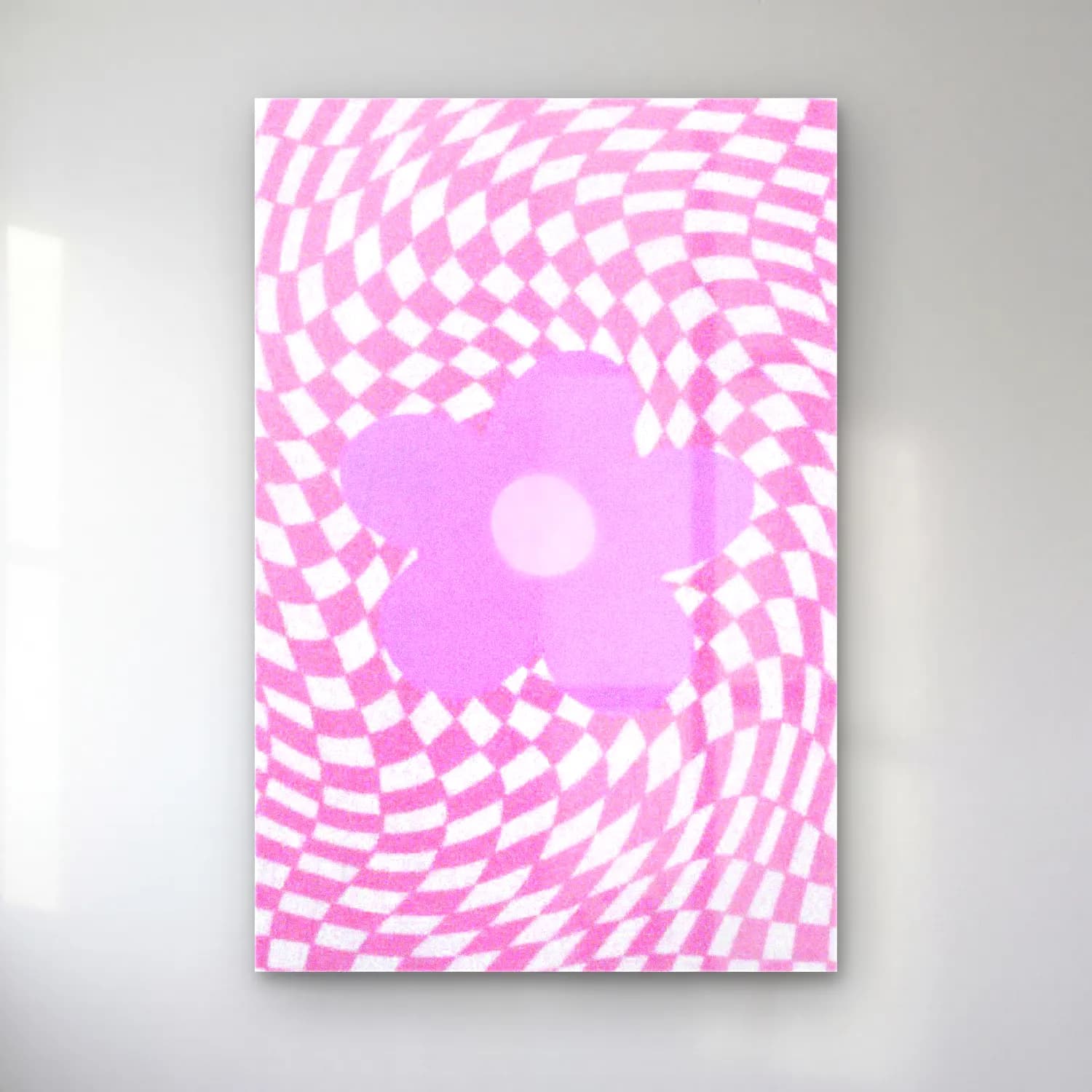 Pastel Dama Deseni No. 14 cam tablo — Pastel Dama Deseni No. 14 — pastel dama deseni