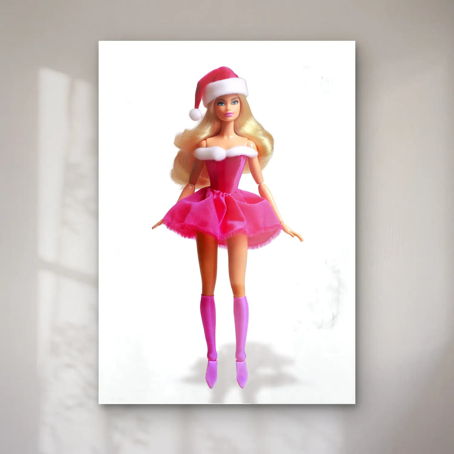 Sevimli İllüstrasyon Noel Baba No. 12 cam tablo — Sevimli İllüstrasyon Noel Baba No. 12 — sevimli i̇llüstrasyon noel baba