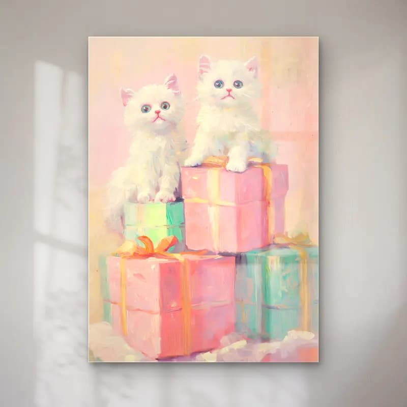 Pastel Hediye Paketleri No. 12 cam tablo — Pastel Hediye Paketleri No. 12 — pastel hediye paketleri