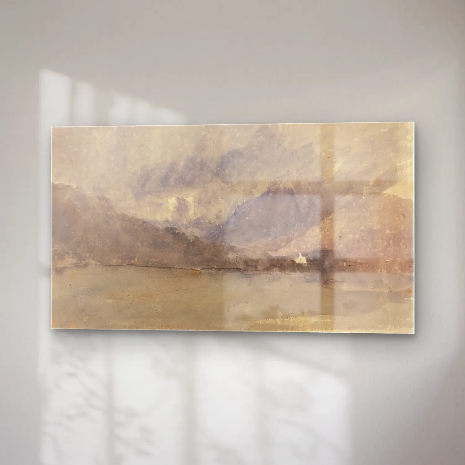 David Cox – Capel Curig, Caernarvonshire, Wales cam tablo — sağ açıdan görünüm