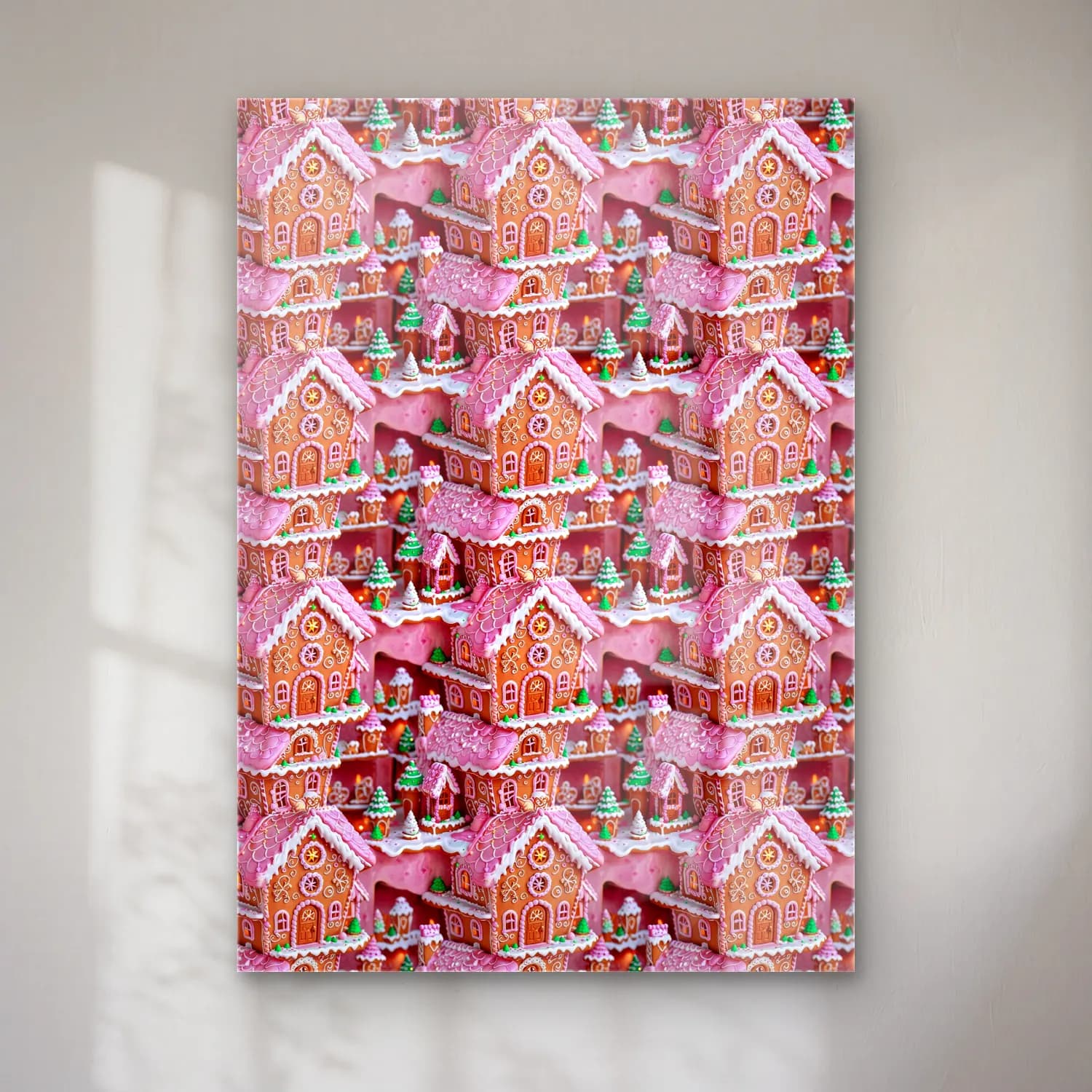 Pastel Yılbaşı Süsleri No. 46 cam tablo — Pastel Yılbaşı Süsleri No. 46 — pastel yılbaşı süsleri