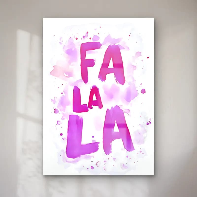 Pastel Yazılı Tasarım No. 84 cam tablo — Pastel Yazılı Tasarım No. 84 — pastel yazılı tasarım